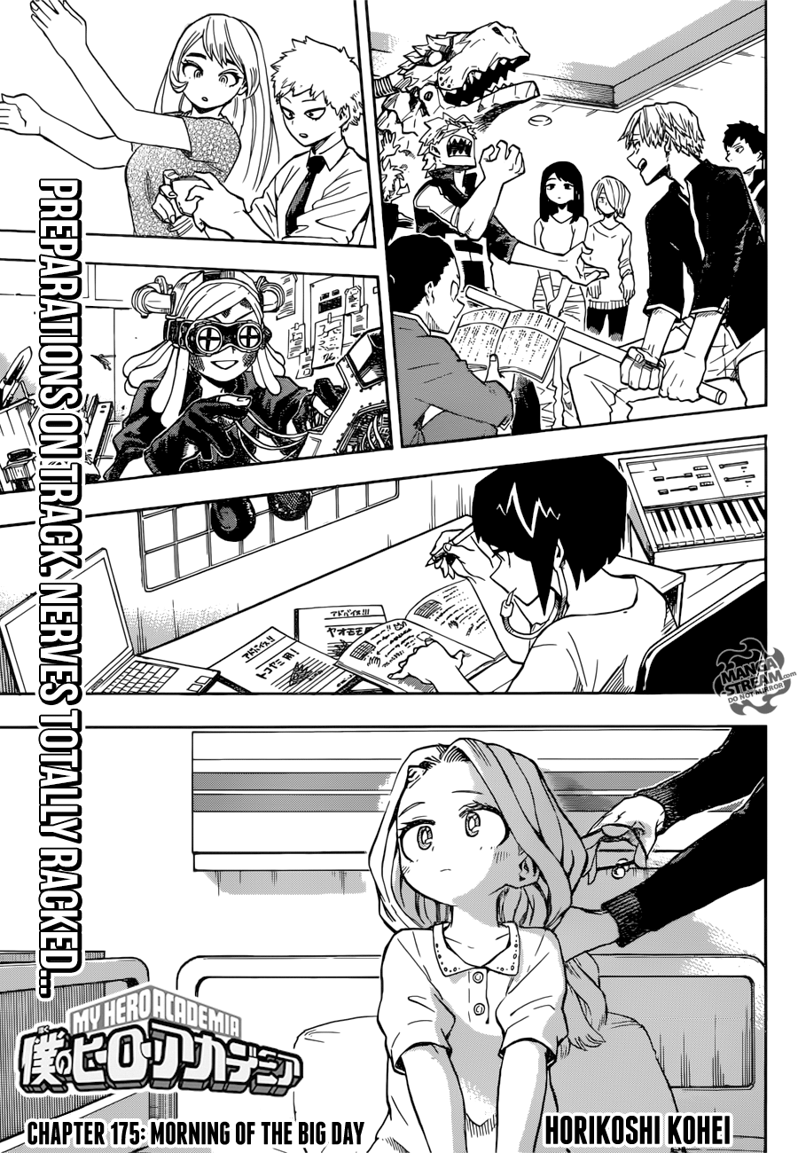 Boku no Hero Academia Chapter 175 1